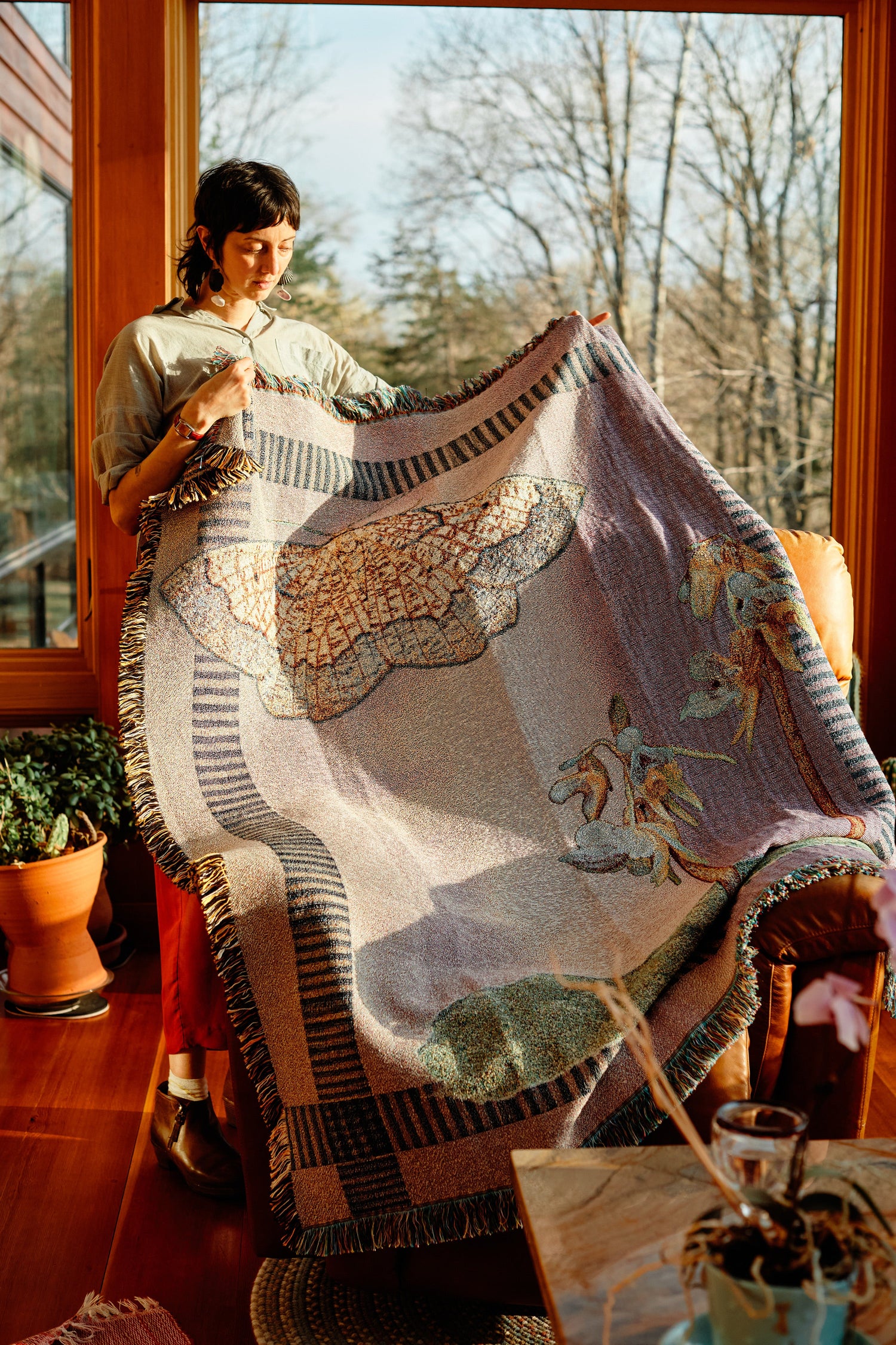 Woven Blankets by Marissa Galan