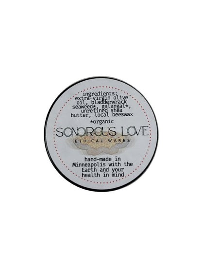 Seaweed Galangal Relaxing Organic Medicinal Balm